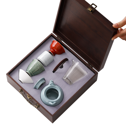 Portable Chinese Ceramic Tea Set