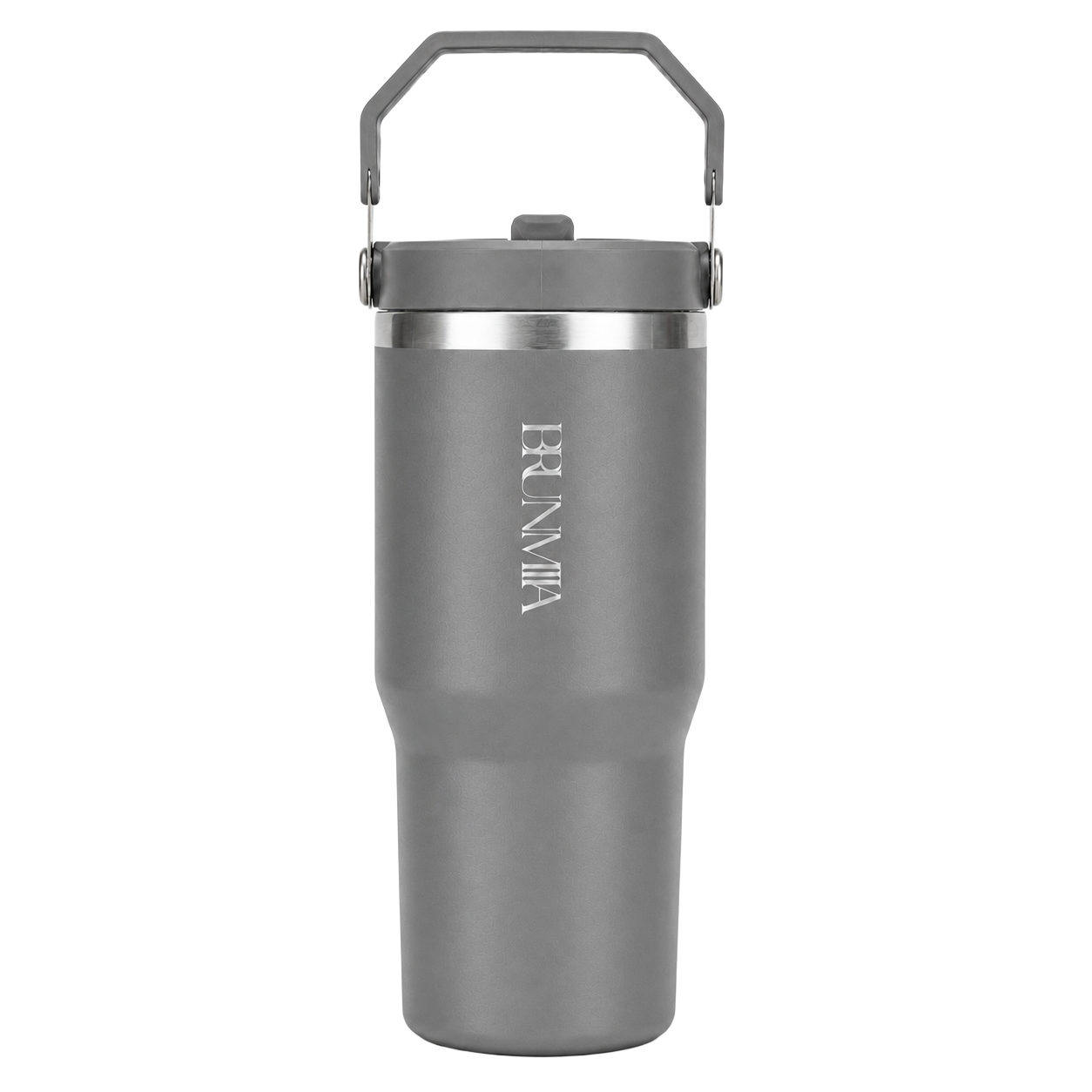 [Pre-Order] 30oz Flip Straw Tumbler - Ash Grey