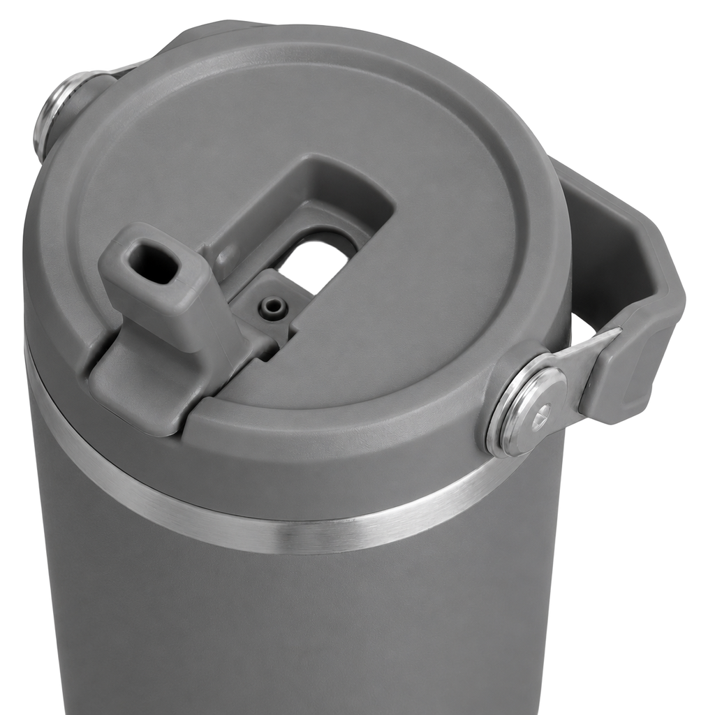 [Pre-Order] 30oz Flip Straw Tumbler - Ash Grey