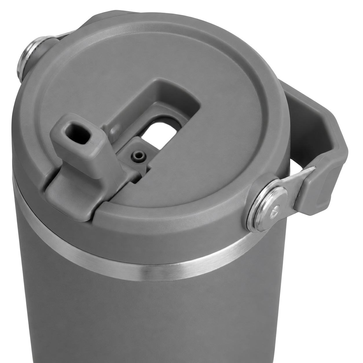 [Pre-Order] 30oz Flip Straw Tumbler - Ash Grey